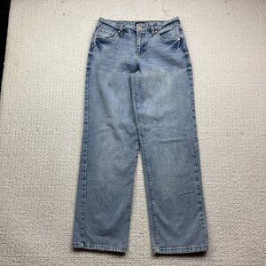 Refuge Denim Jeans Size 01 Light Blue Washed Skater Casual Y2K Baggy Loose